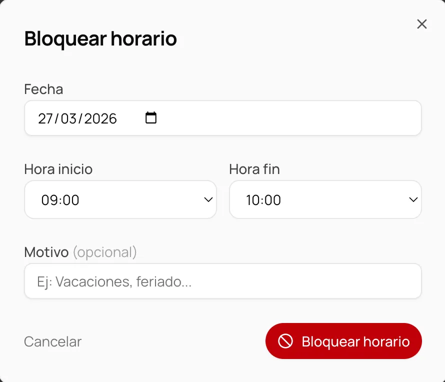 Bloqueo